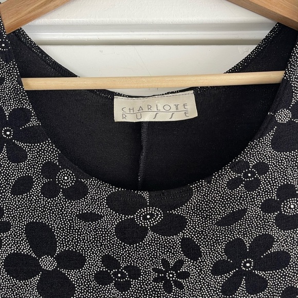 Y2K Charlotte Russe Floral Mini Dress - S - Picture 2 of 4